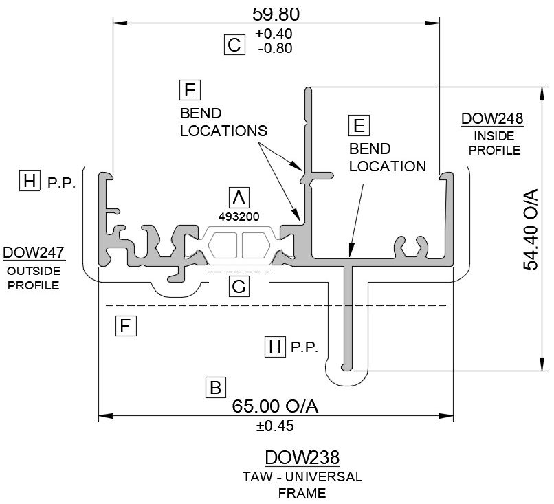 Universal Frame CAD