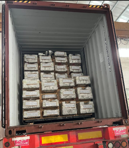 Fully Loaded Shipping Container