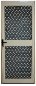 Aluminium Barrier Door with Kickplate & Header