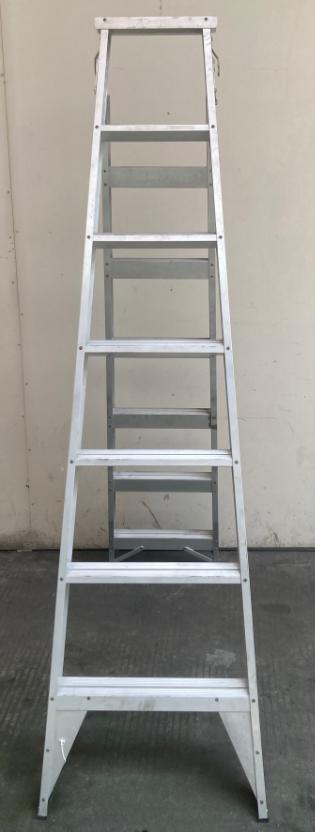 Dual Purpose Step Ladder 2.1/3.8M - Industrial 150KG (MS1380) view 2
