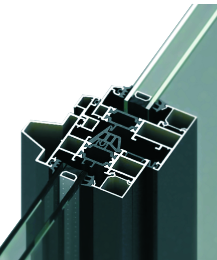 Thermal Break Aluminium Profile - Section 10